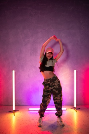 Dançarina de hip hop